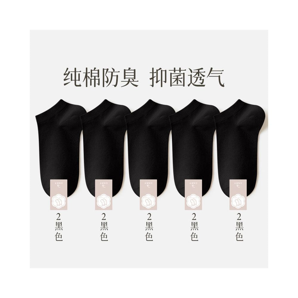 Men s pure cotton socks men s socks deodorizing filter sweat absorbent socks summer thin low cut flats invisible boat socks image 15