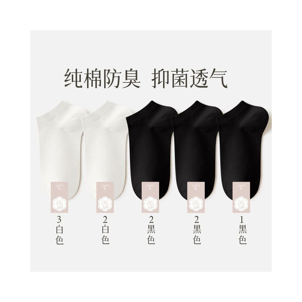 Men s pure cotton socks men s socks deodorizing filter sweat absorbent socks summer thin low cut flats invisible boat socks image 17