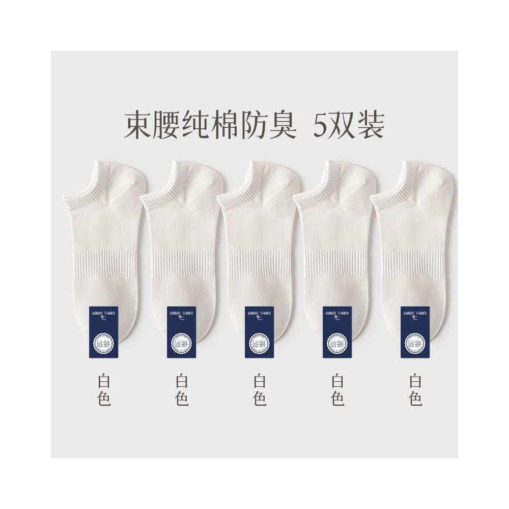Men s pure cotton socks men s socks deodorizing filter sweat absorbent socks summer thin low cut flats invisible boat socks image 58