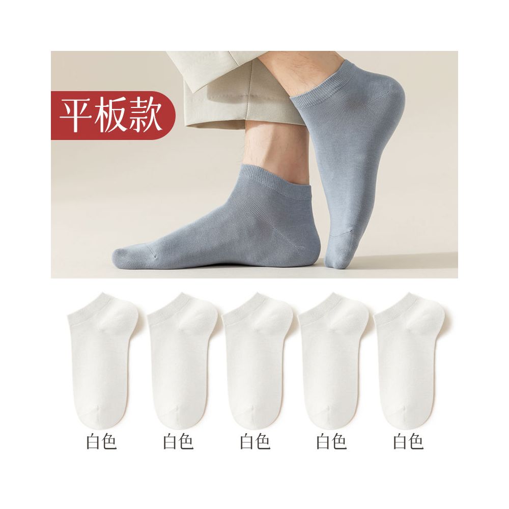 Men s pure cotton socks men s socks deodorizing filter sweat absorbent socks summer thin low cut flats invisible boat socks