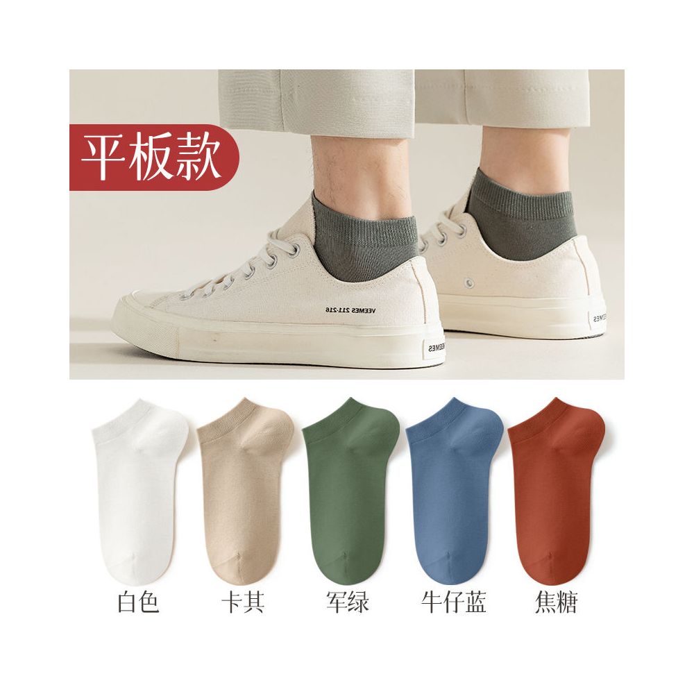 Men s pure cotton socks men s socks deodorizing filter sweat absorbent socks summer thin low cut flats invisible boat socks