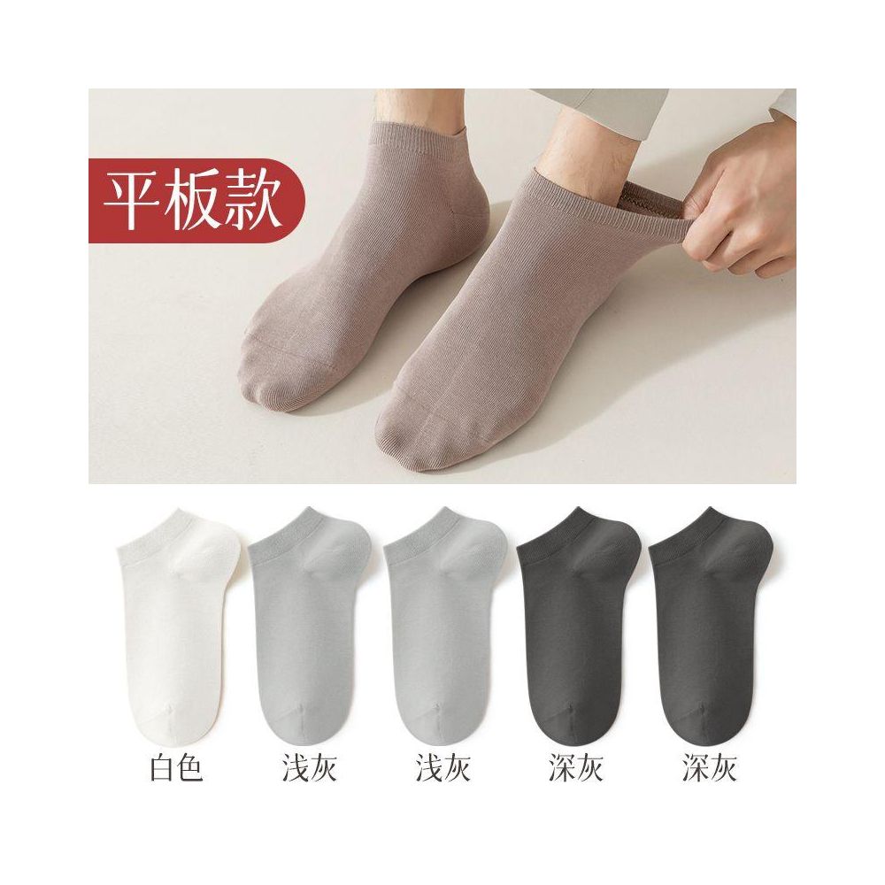 Men s pure cotton socks men s socks deodorizing filter sweat absorbent socks summer thin low cut flats invisible boat socks image 88