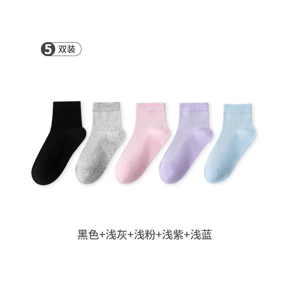 Ancient and modern socks women s boat socks summer thin style non falling heel antibacterial anti pure odor cotton invisible traceless mesh socks