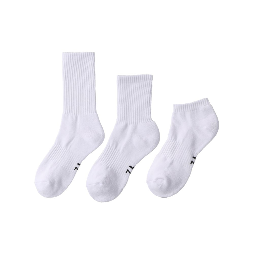 Men s summer mid tube socks towel bottom socks women s pure cotton breathable sports socks professional running basketball socks image 6