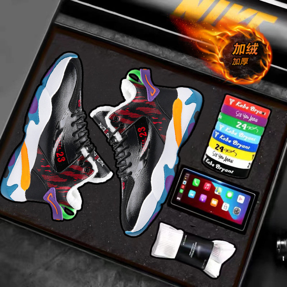 Putian men s shoes 2025 new versatile casual junior high school promotion summer basketball sports thick soled anti slip running shoes autumn