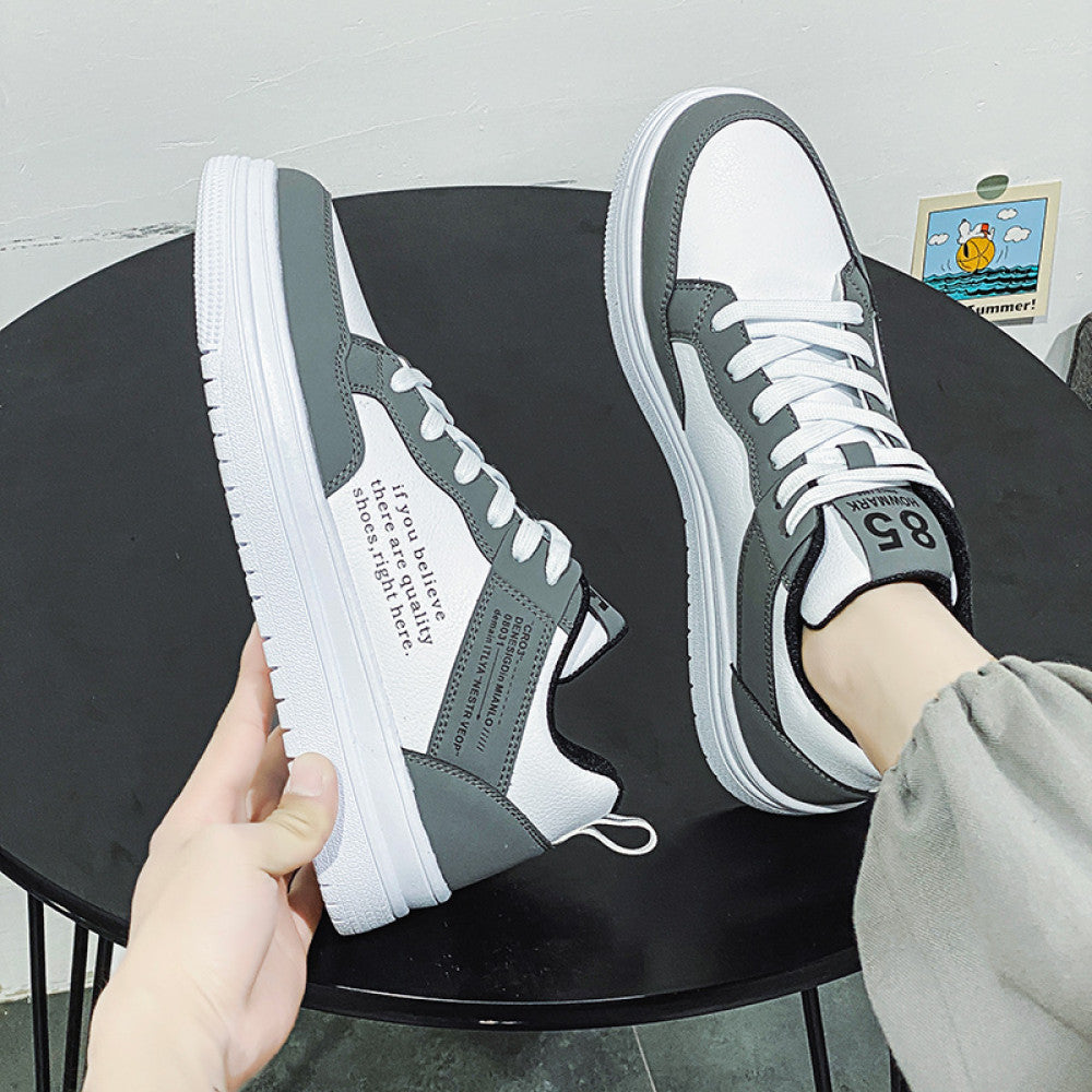 Men s shoes 2025 new summer trend versatile casual flat shoes sports Korean version trendy shoes for teenagers and students autumn image 2