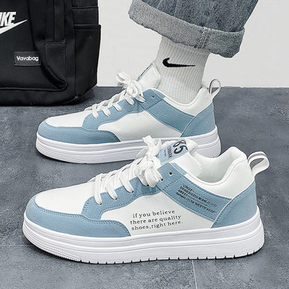 Men s shoes 2025 new summer trend versatile casual flat shoes sports Korean version trendy shoes for teenagers and students autumn image 3