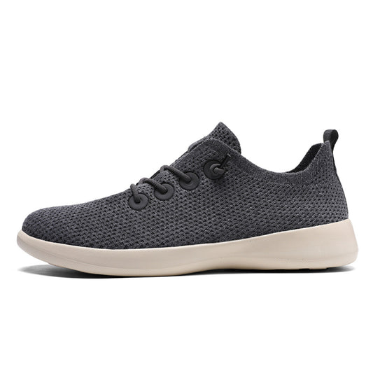 U Designer Knitted Men s Casual Shoes Summer 2025 New Mesh Breathable Lightweight Couple Sports Shoes Women