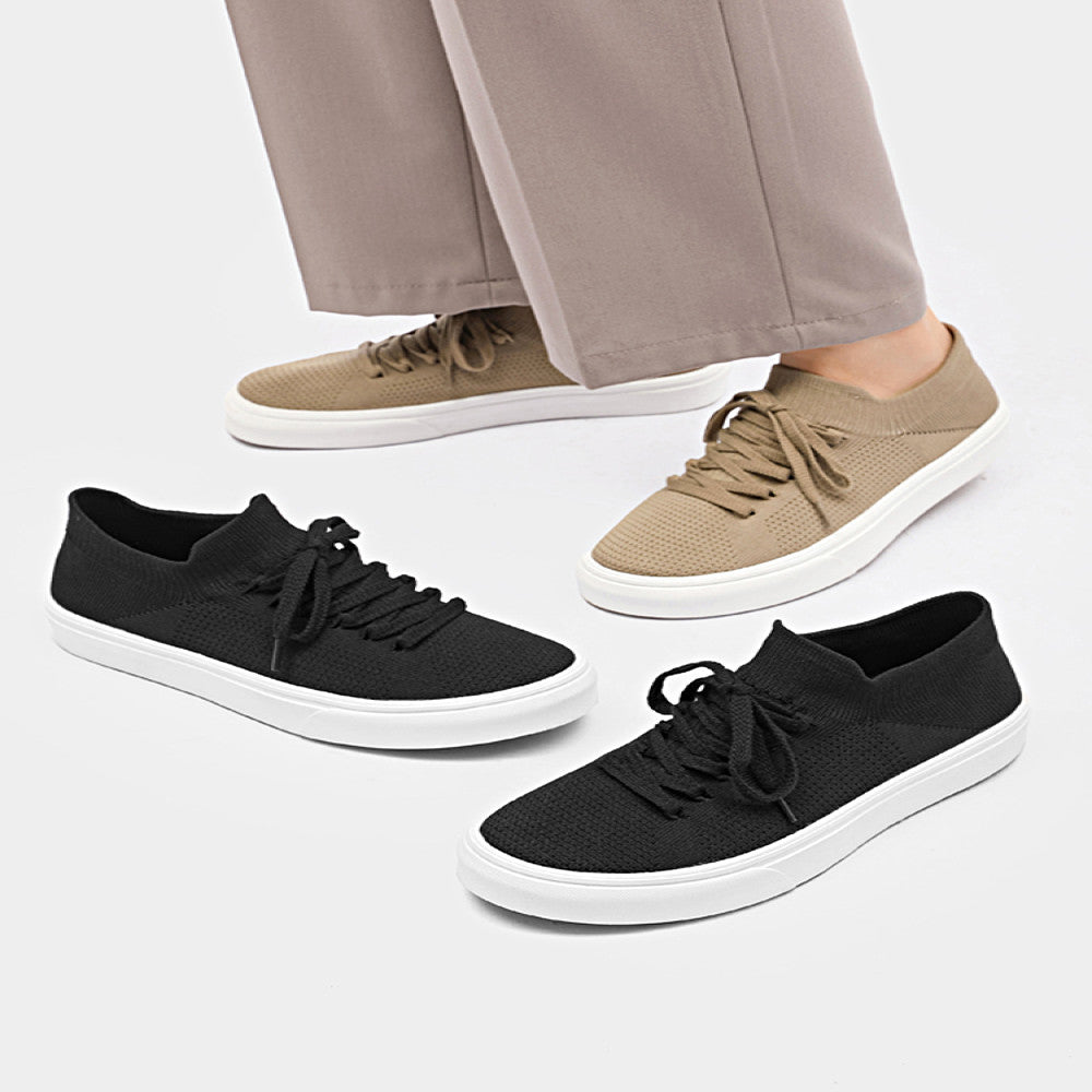 U cooperation men s shoes summer rubber summer new mesh sports and leisure board shoes student anti odor knitted trendy shoes image 5