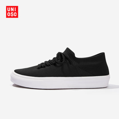 U cooperation men s shoes summer rubber summer new mesh sports and leisure board shoes student anti odor knitted trendy shoes image 10