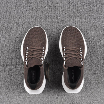 Men and women wearing breathable mesh walking shoes in spring and summer a casual and comfortable daily routine image 9
