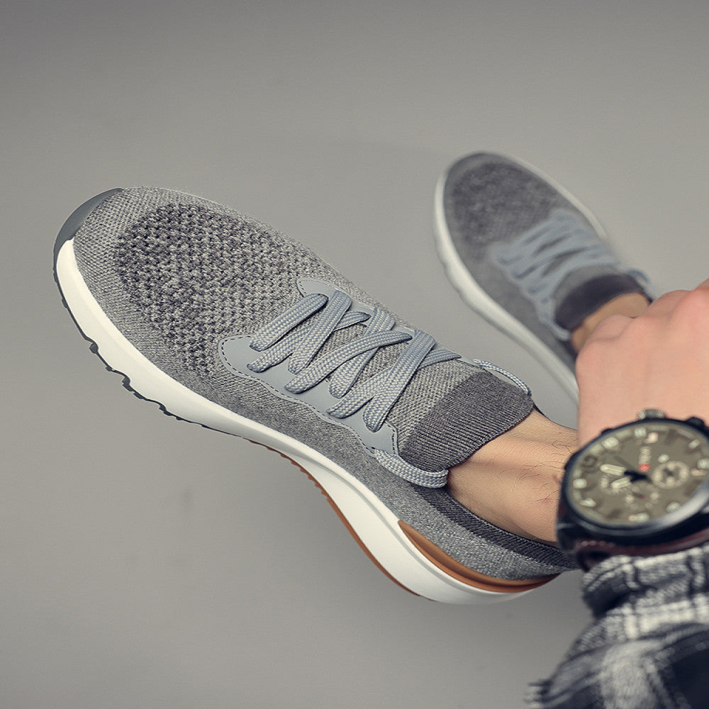 Yuguanfu sports shoes men s breathable summer single shoes mesh mesh mesh shoes comfortable men s casual shoes men s shoes image 1