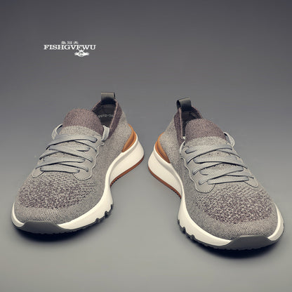 Yuguanfu sports shoes men s breathable summer single shoes mesh mesh mesh shoes comfortable men s casual shoes men s shoes image 0