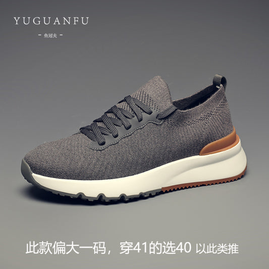 Yuguanfu sports shoes men s breathable summer single shoes mesh mesh mesh shoes comfortable men s casual shoes men s shoes