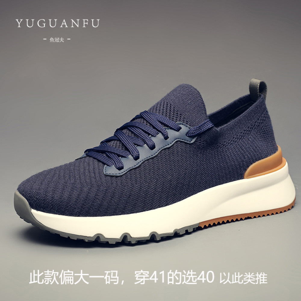 Yuguanfu sports shoes men s breathable summer single shoes mesh mesh mesh shoes comfortable men s casual shoes men s shoes image 48