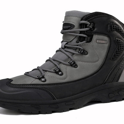 Autumn and winter new outdoor boots 47 combat boots 46 men s plus size mountain off road shoes anti fall and anti stab rescue boots image 58
