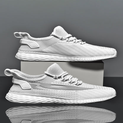 Extra large size men s shoes 46 sports shoes 47 fat feet wide 48 summer fly woven breathable mesh casual running shoes men s image 25