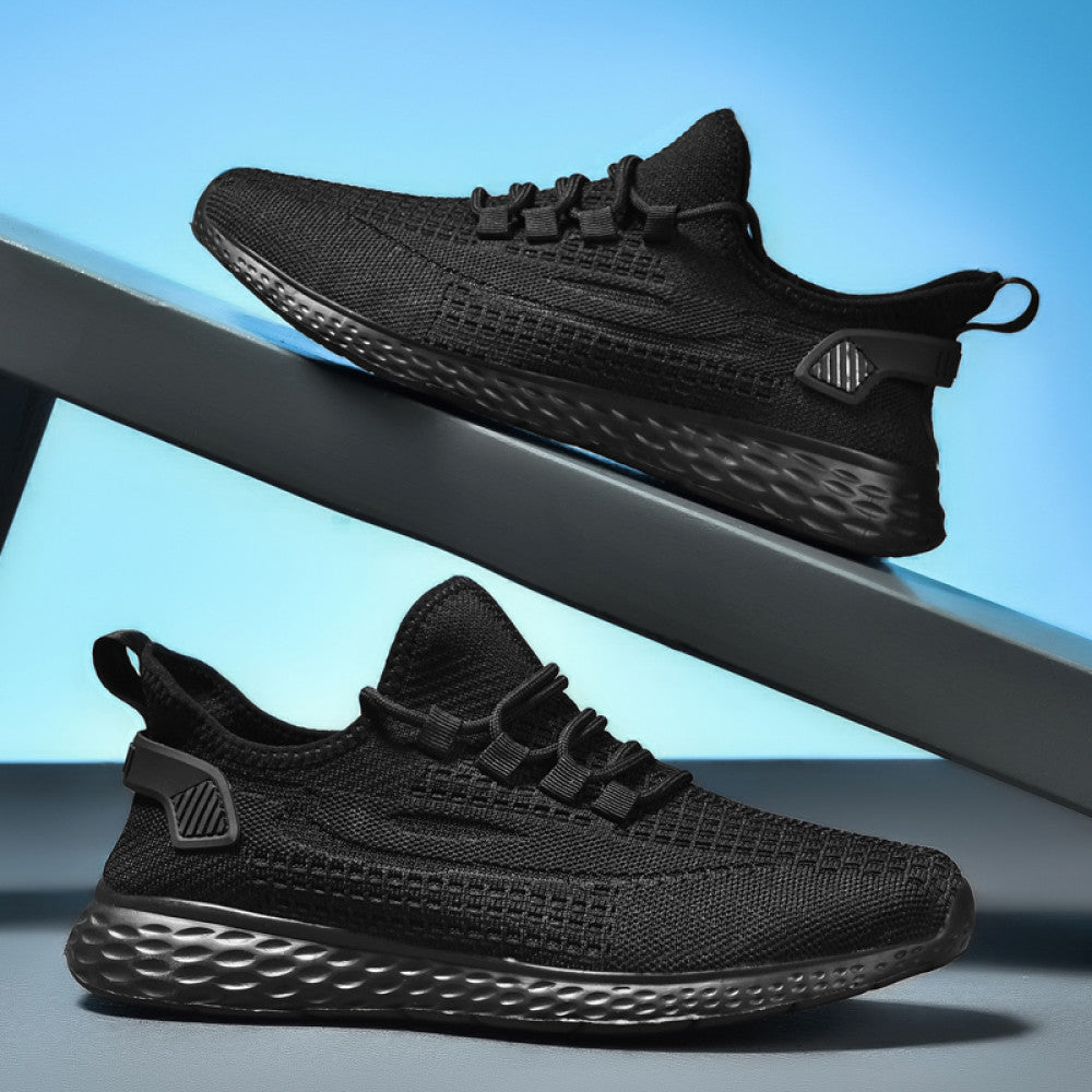 Extra large size men s shoes 46 sports shoes 47 fat feet wide 48 summer fly woven breathable mesh casual running shoes men s image 14