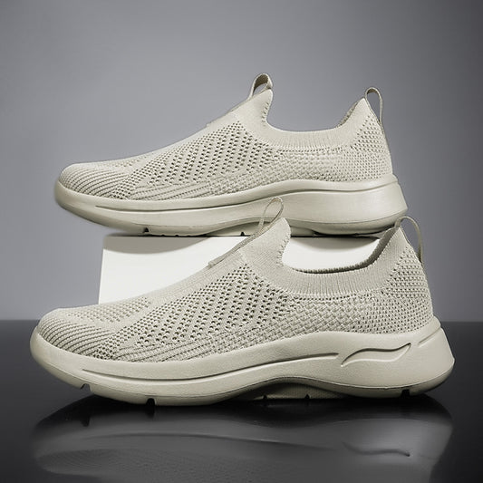 One step men s shoes summer breathable thin flying mesh mesh lightweight casual large size sports shoes men 464748