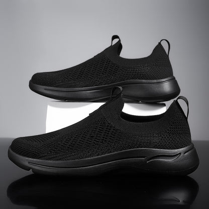 One step men s shoes summer breathable thin flying mesh mesh lightweight casual large size sports shoes men 464748