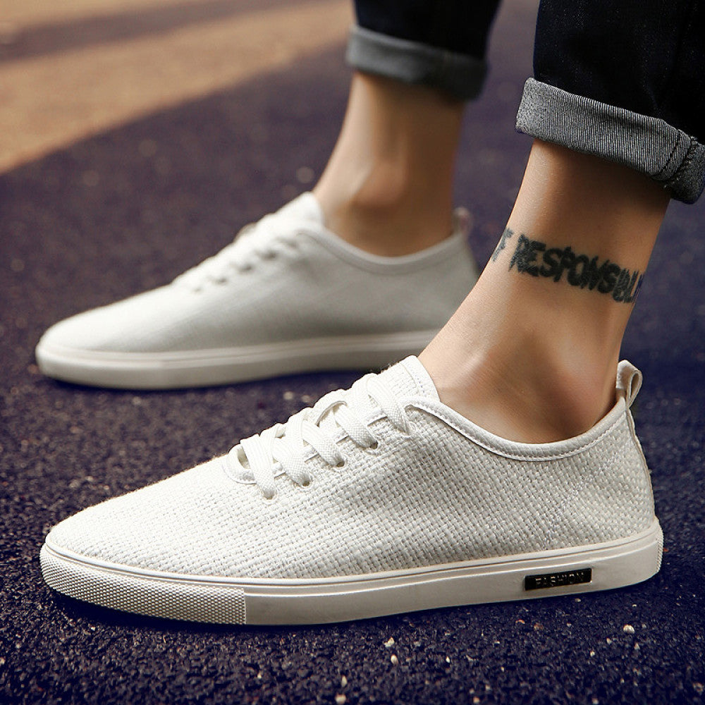 Summer men s breathable thin 2025 new linen canvas shoes men s multifunctional casual shoes summer old Beijing cloth shoes image 66