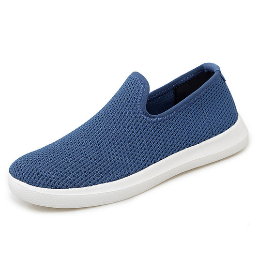 Cross border trendy shoes for women 2021 summer breathable women s lightweight casual shoes outdoor low top single shoes slip on lazy
