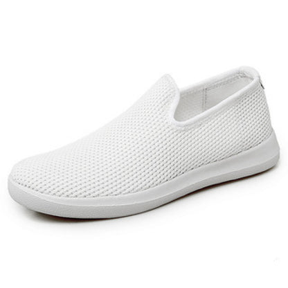 Cross border trendy shoes for women 2021 summer breathable women s lightweight casual shoes outdoor low top single shoes slip on lazy image 29