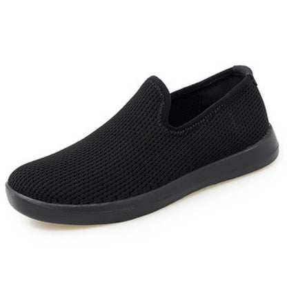 Cross border trendy shoes for women 2021 summer breathable women s lightweight casual shoes outdoor low top single shoes slip on lazy