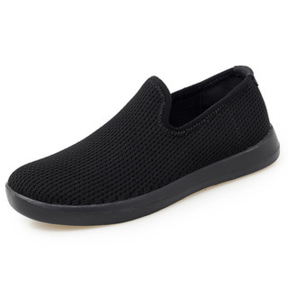 Cross border trendy shoes for women 2021 summer breathable women s lightweight casual shoes outdoor low top single shoes slip on lazy image 47