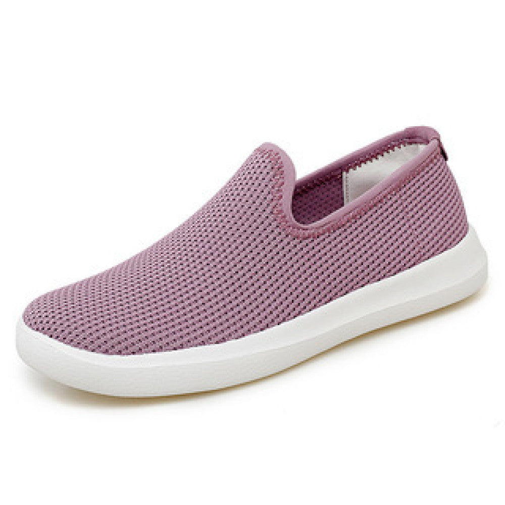 Cross border trendy shoes for women 2021 summer breathable women s lightweight casual shoes outdoor low top single shoes slip on lazy image 60