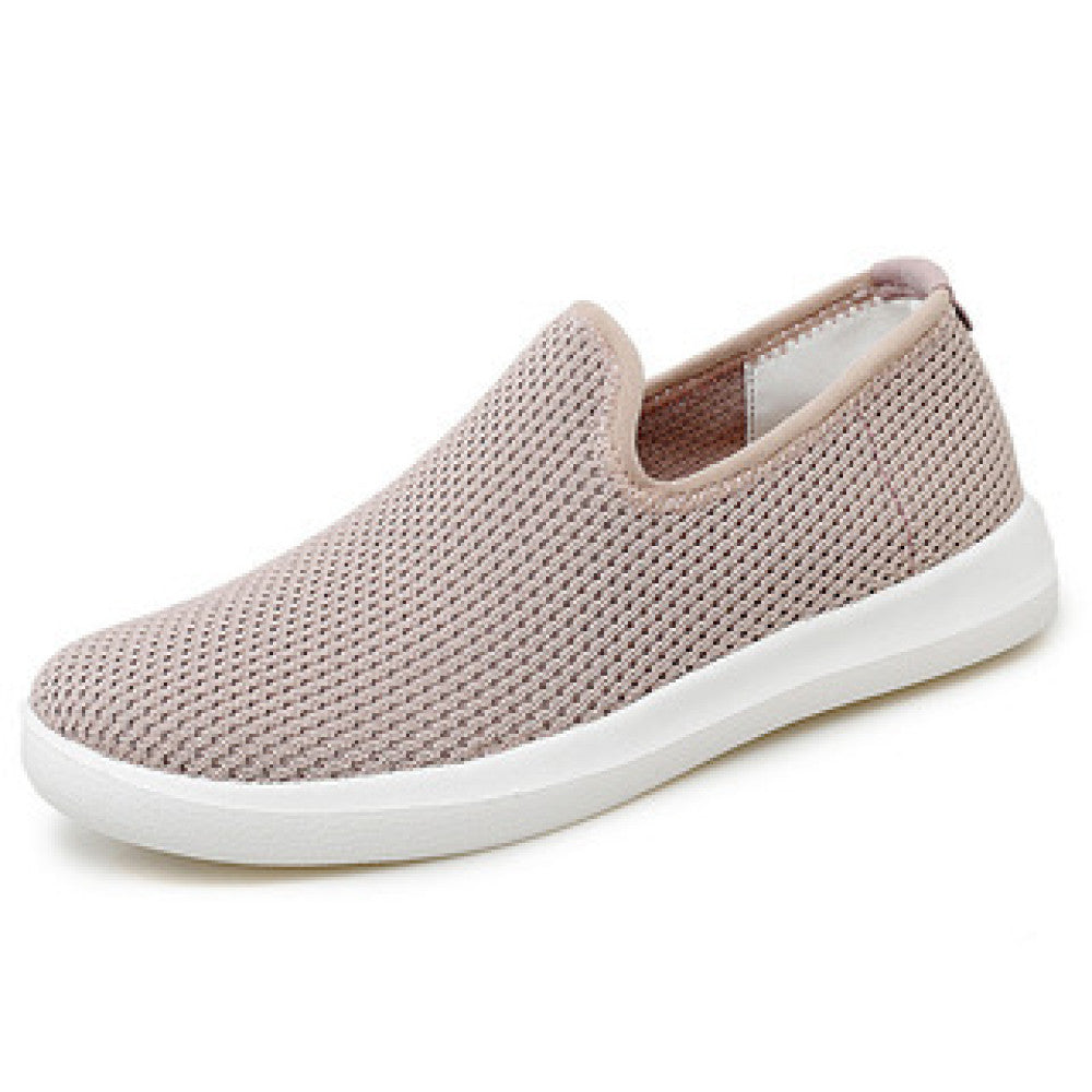 Cross border trendy shoes for women 2021 summer breathable women s lightweight casual shoes outdoor low top single shoes slip on lazy image 75