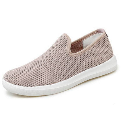 Cross border trendy shoes for women 2021 summer breathable women s lightweight casual shoes outdoor low top single shoes slip on lazy image 87