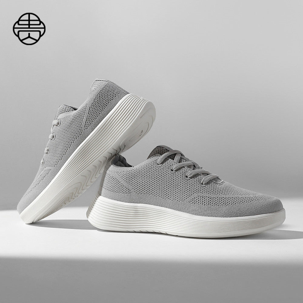 Noble Bird Summer Dad Shoes One Step Men s Shoes Breathable and Lightweight Casual Shoes Middle aged and Elderly Walking Shoes Elderly Shoes image 2