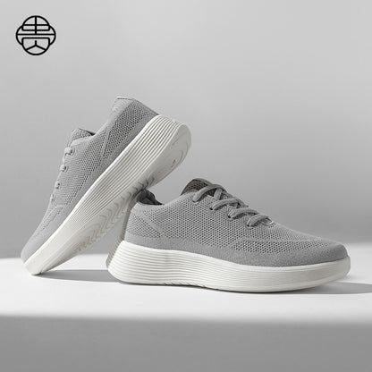 Noble Bird Summer Dad Shoes One Step Men s Shoes Breathable and Lightweight Casual Shoes Middle aged and Elderly Walking Shoes Elderly Shoes image 2
