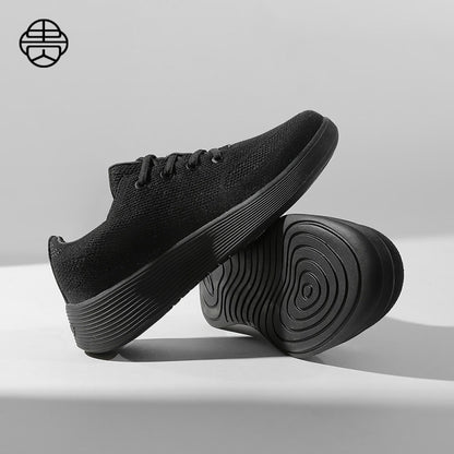 Noble Bird Summer Dad Shoes One Step Men s Shoes Breathable and Lightweight Casual Shoes Middle aged and Elderly Walking Shoes Elderly Shoes image 3