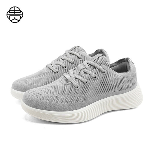 Noble Bird Summer Dad Shoes One Step Men s Shoes Breathable and Lightweight Casual Shoes Middle aged and Elderly Walking Shoes Elderly Shoes