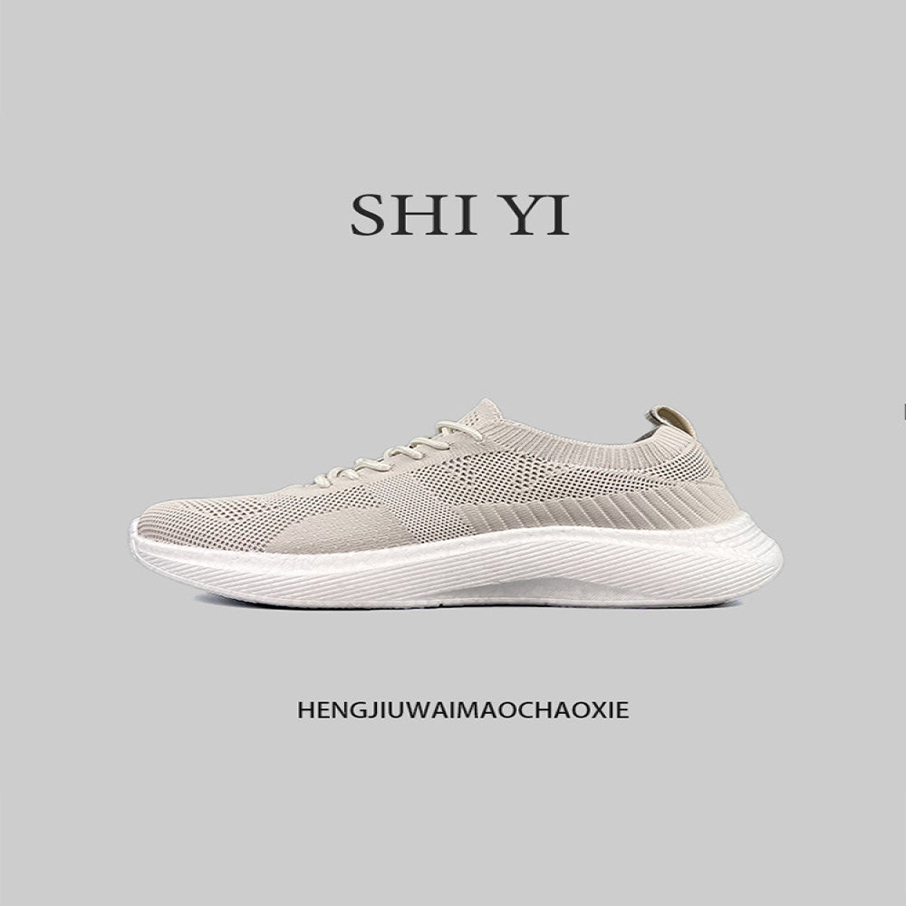 2025 Summer Men s and Women s Same Style Soft Bottom Soft Surface One Step Slip Lazy Fashion Anti slip Wear resistant Casual Mesh Men s Trendy Shoes image 1