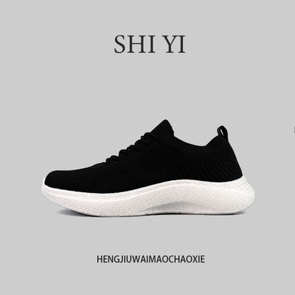 2025 Summer Men s and Women s Same Style Soft Bottom Soft Surface One Step Slip Lazy Fashion Anti slip Wear resistant Casual Mesh Men s Trendy Shoes image 28
