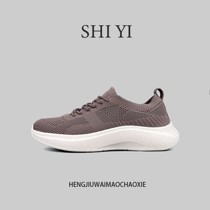2025 Summer Men s and Women s Same Style Soft Bottom Soft Surface One Step Slip Lazy Fashion Anti slip Wear resistant Casual Mesh Men s Trendy Shoes image 78