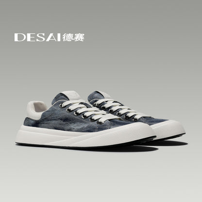Desay Designer Style Autumn Fashion Lightweight Soft soled Shoes Breathable and Comfortable Casual Shoes Commuter Men s Shoes image 3