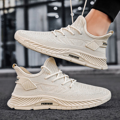 Summer breathable inner height increasing shoes for men 10cm invisible flying mesh casual multifunctional mesh shoes men s soft soled sports shoes image 39