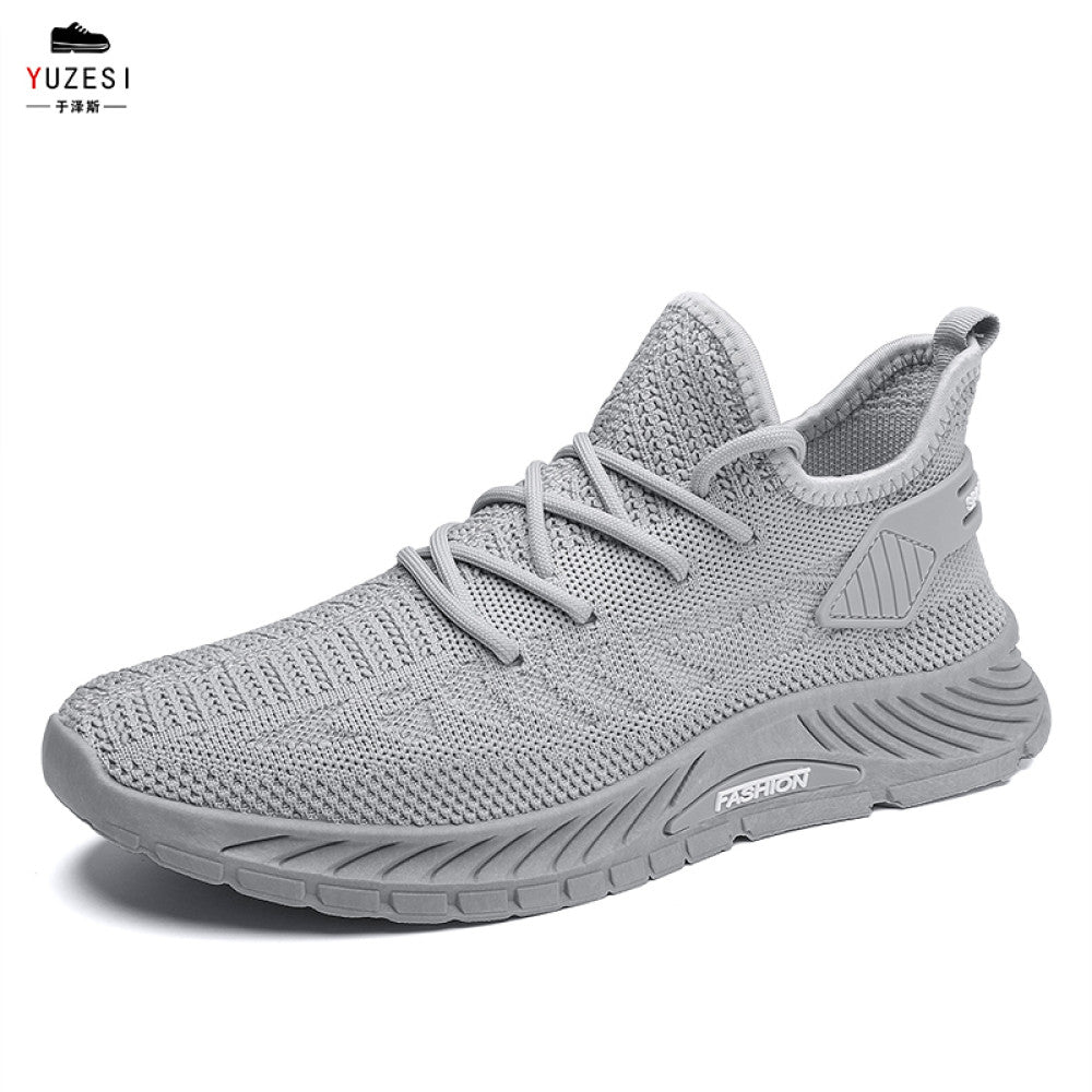 Summer breathable inner height increasing shoes for men 10cm invisible flying mesh casual multifunctional mesh shoes men s soft soled sports shoes image 125
