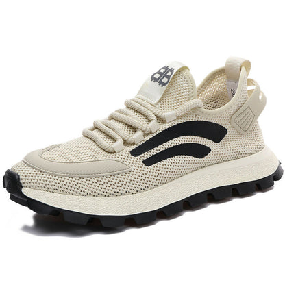 VIFIRFAR Flyknit Sports Shoes for Men Spring and Summer Breathable 2025 New Style Trendy and Versatile Mesh Surface Large Hole Mesh Shoes for Men image 24