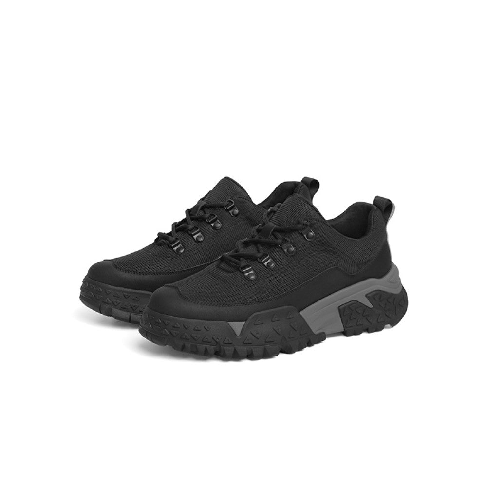 Red Dragonfly Fashion Casual Shoes Spring and Autumn New Men s Shoes Thick soled Lace up Sports Casual Shoes Outdoor Comfortable Mountaineering Shoes image 5