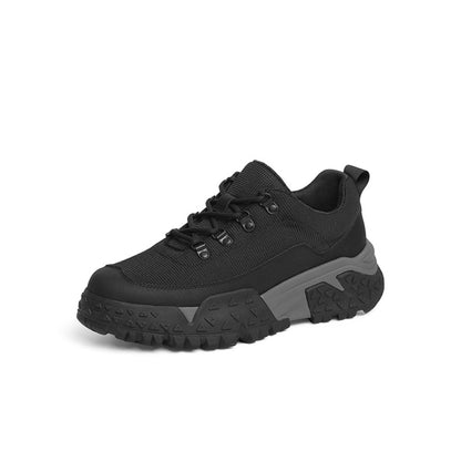 Red Dragonfly Fashion Casual Shoes Spring and Autumn New Men s Shoes Thick soled Lace up Sports Casual Shoes Outdoor Comfortable Mountaineering Shoes image 14