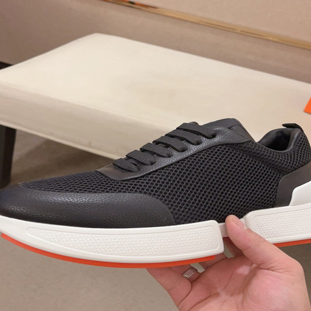 Bangjiani European Station Men s Shoes Board Shoes Trendy Brand Hairstylist Single Shoes Sports Shoes Mesh Summer Shoes Breathable New Style image 5