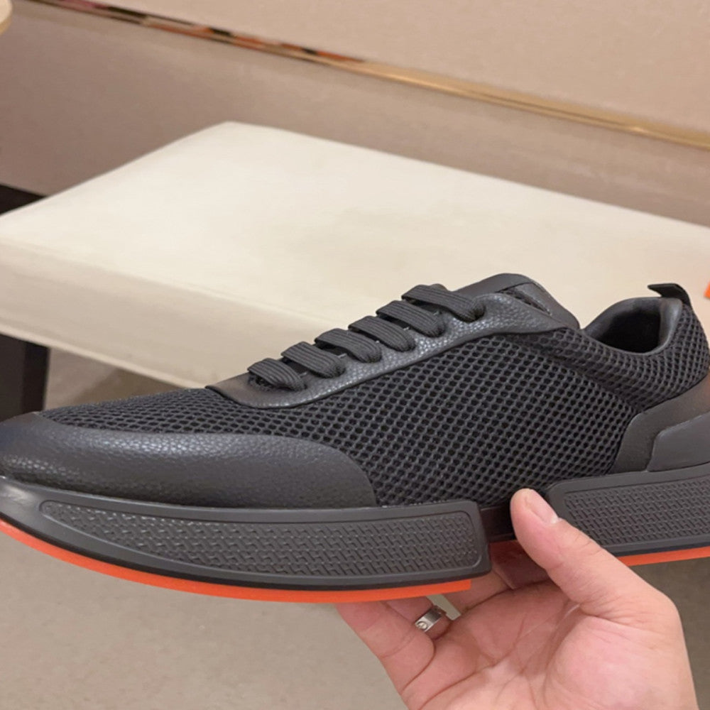 Bangjiani European Station Men s Shoes Board Shoes Trendy Brand Hairstylist Single Shoes Sports Shoes Mesh Summer Shoes Breathable New Style image 6