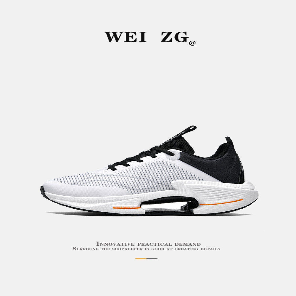Scarce export to Europe and the United States high end carbon plate running shoes elastic shock absorption couple sports running shoes casual versatile men s shoes image 1