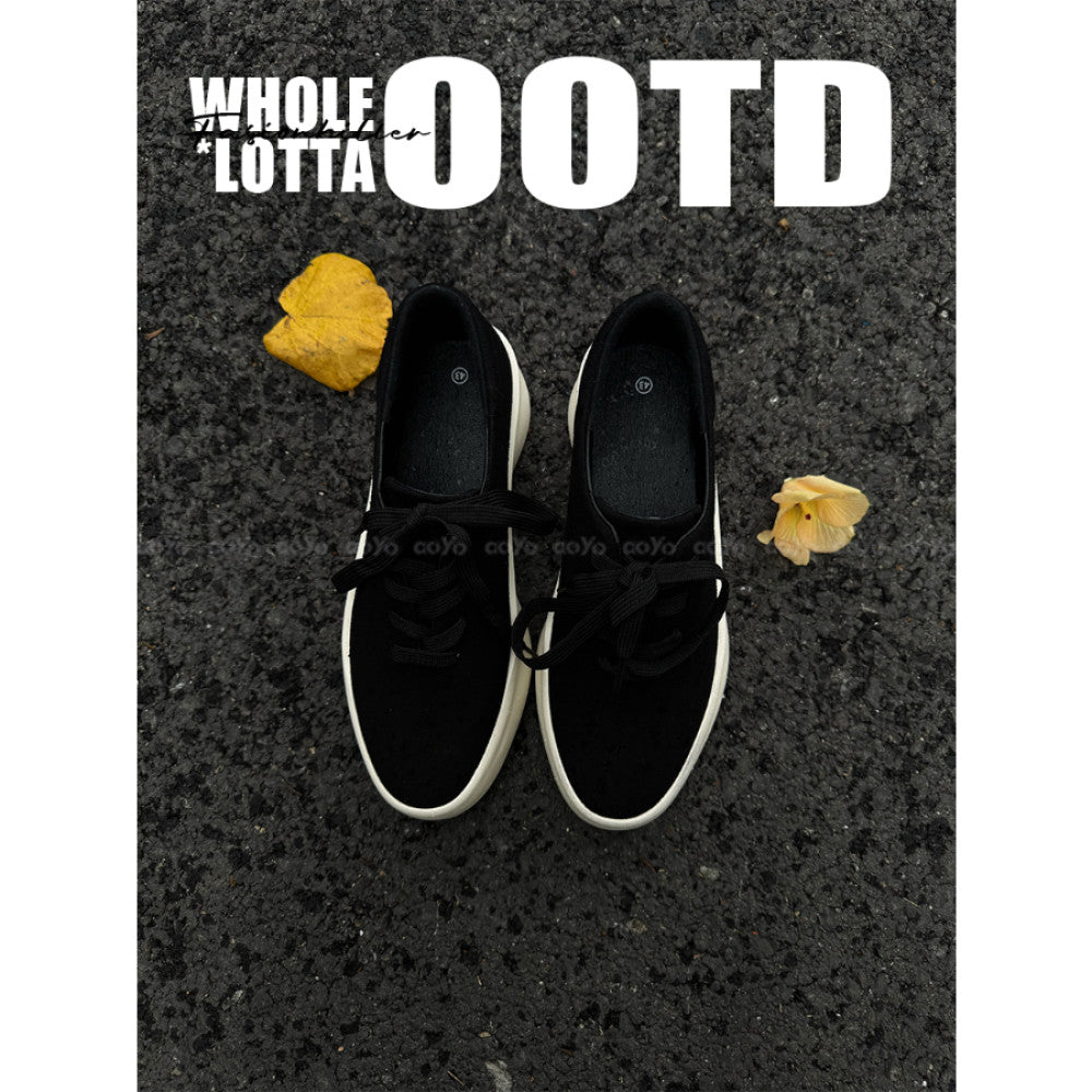 25 new minimalist style board shoes bright colored board shoes men s versatile niche suede low top board shoes image 3