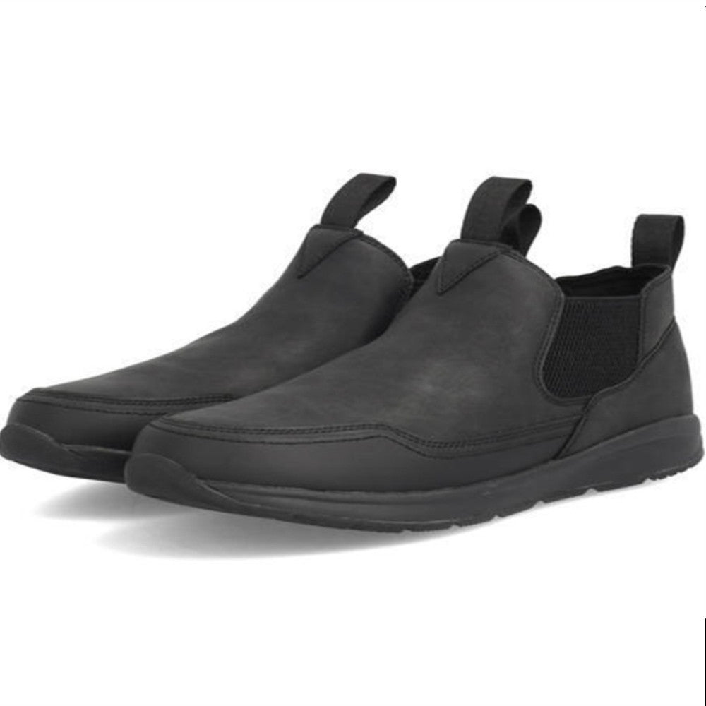 Japanese single women s shoes single boots casual Chelsea sports short boots waterproof non slip lightweight thick soled women s boots for autumn and winter image 35